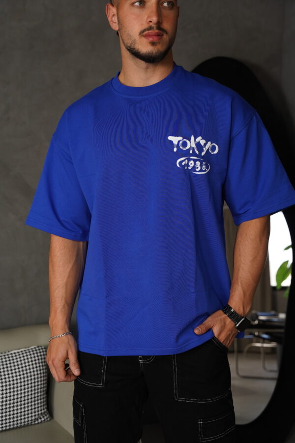 חולצה TOKYO כחול