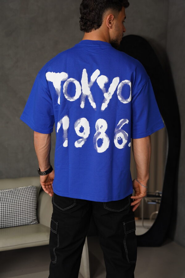 ⁦חולצה TOKYO כחול⁩ – תמונה ⁦2⁩