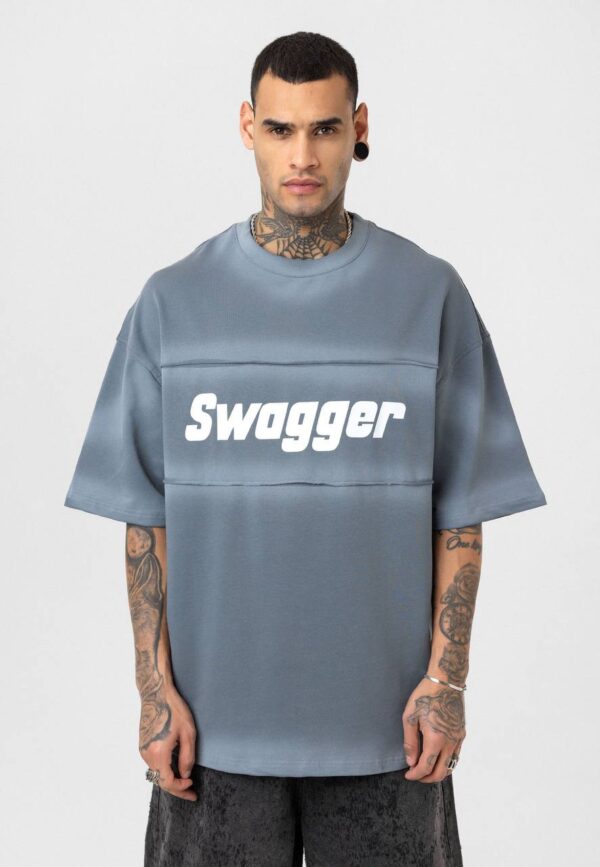 חולצה 'SWAGGER' אפור