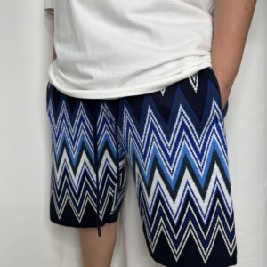 מכנס 'ZIGZAG' כחול