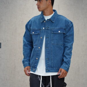 גקט גינס 'BOM' כחול