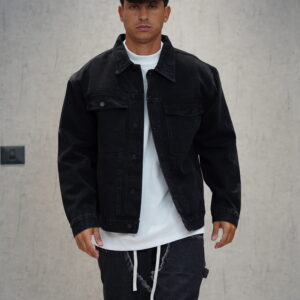 גקט גינס 'BOM' שחור