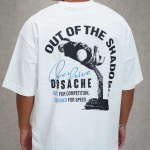 חולצה 'OUT' לבן