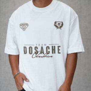 חולצה 'TEAM' לבן