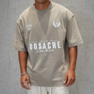 חולצה 'TEAM' חום