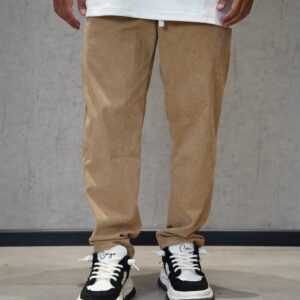 מכנס קורדרוי חום