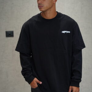 חולצה 'STD' שרוול כפול