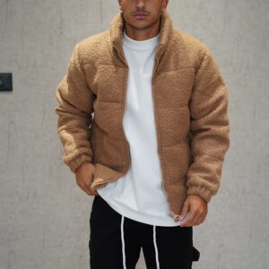 מעיל בוקלה חום