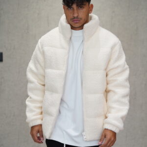 מעיל בוקלה שמנת