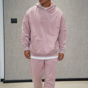 חליפת קרעים ורוד