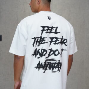 חולצה 'FEEL' לבן