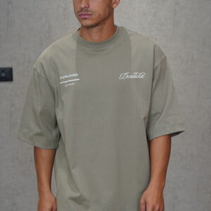 חולצה 'FEARLESS' זית