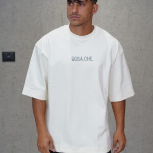 חולצה 'OUTSIDE' שמנת