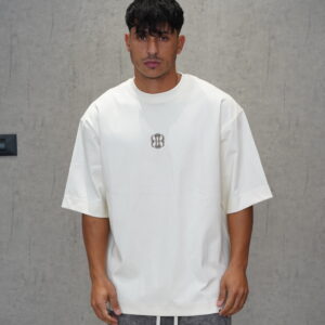 חולצה 'FLR' שמנת