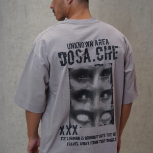 חולצה 'EYES' אפור