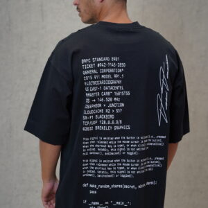 חולצה 'LOOP' שחור