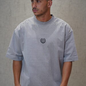 חולצה '77' אפור