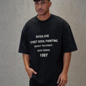 חולצה 'SOUL' שחור