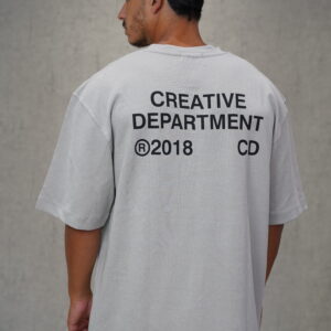 חולצה 'CREATE' אפור